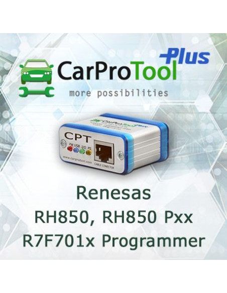 CPTSP09 - Renesas RH850, RH850Pxx R7F701x Programmer. Activation for CarProTool Programmer.