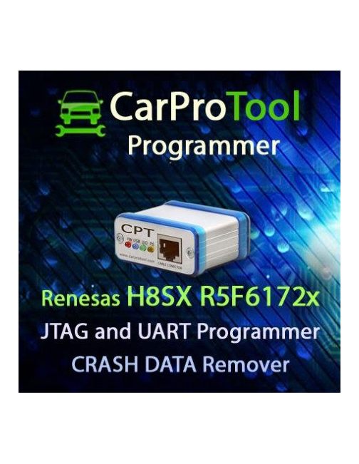 CPTSP10 - Renesas H8SX R5F6172x JTAG UART CAN Programmer CRASH DATA Remover. Aktywacja dla CarProTool-a