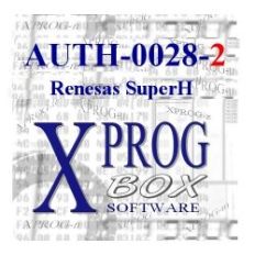 AUTH0028-2 - Renesas SuperH Autoryzacja XPROG ELDB