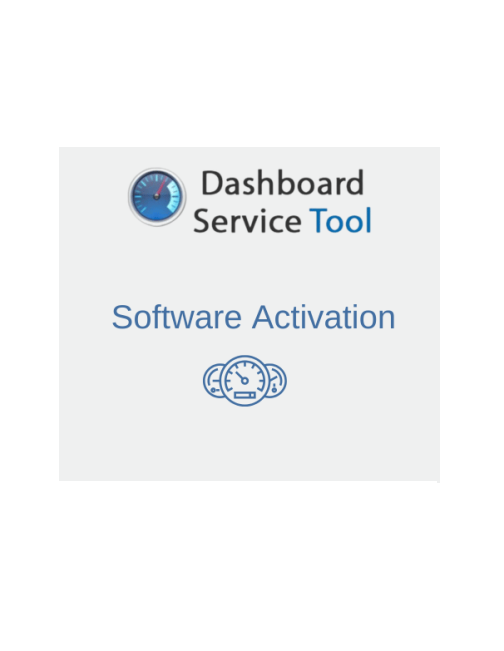 CPTDST01 - Dashboard Service Tool. Activation