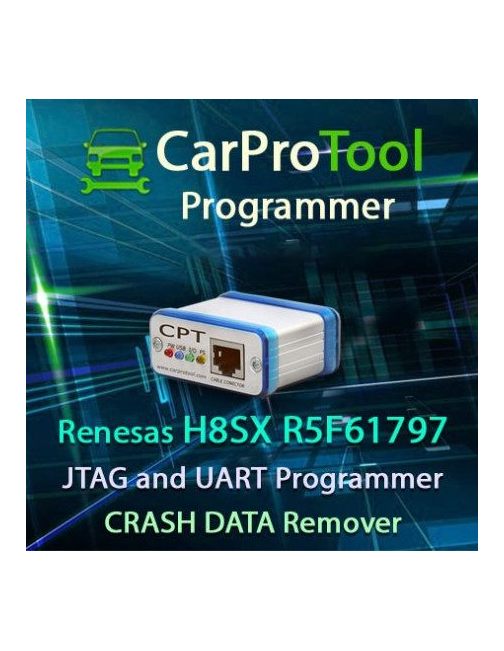 CPTSP11 - Renesas H8SX R5F61797 J-TAG UART CAN Programmer CRASH DATA Remover. Activation for CarProTool.