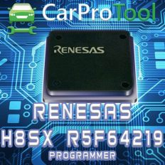 CPTSP12 - Renesas R8C/M32C/R32 Programmer CRASH DATA Remover. Activation for CarProTool.