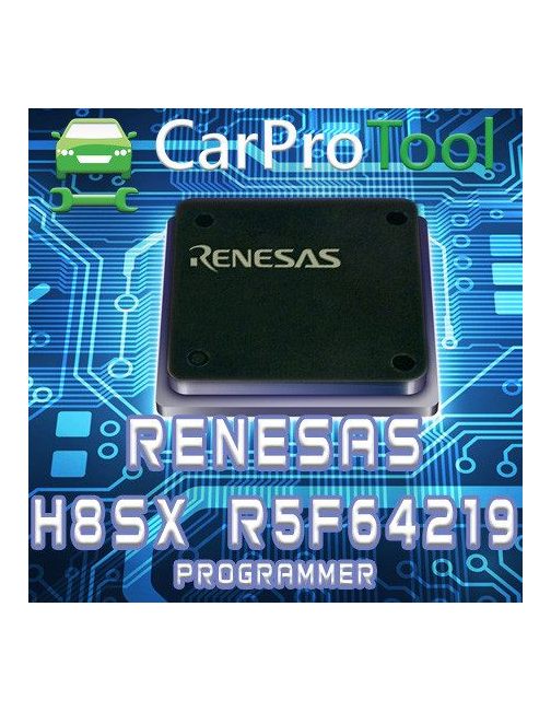 CPTSP12 - Renesas R8C/M32C/R32 Programmer CRASH DATA Remover. Activation for CarProTool.