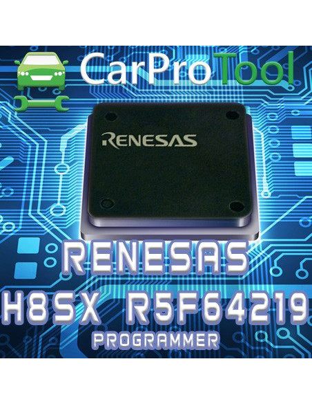 CPTSP12 - Renesas R8C/M32C/R32 Programmer CRASH DATA Remover. Activation for CarProTool.
