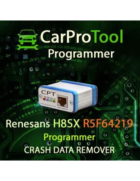 CPTSP12 - Renesas R8C/M32C/R32 Programmer CRASH DATA Remover. Activation for CarProTool.