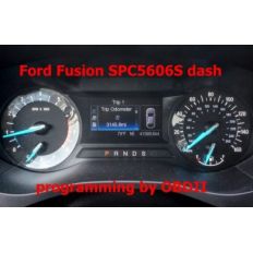 S7.52 - Programming by OBDII for Ford Explorer, Fusion 2013+ instrument cluster