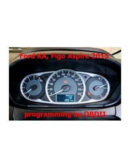 S7.48 - Dashboard programming by OBDII for Ford KA, Figo Aspire