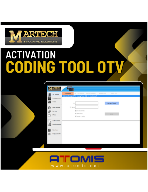 MRTSW02 - Coding Tool OTV MARTECH Activation