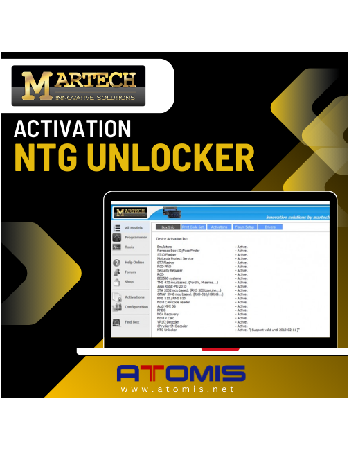 MRTSW05 - NTG Unlocker MARTECH Activation