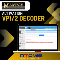 MRTSW06 - VP1/2 Decoder MARTECH Activation