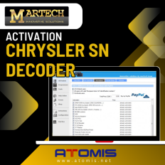 MRTSW07 - Chrysler SN Decoder MARTECH Activation