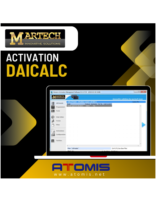 MRTSW08 - Daicalc MARTECH Activation