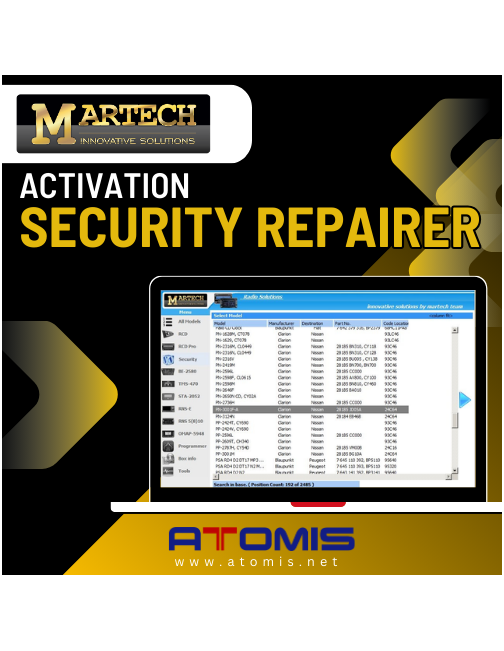 MRTSW09 - Security Repairer MARTECH Activation