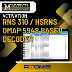 MRTSW12 - Aktywacja MARTECHG RNS 310 / HSRNS – OMAP 5948 Based Decoder