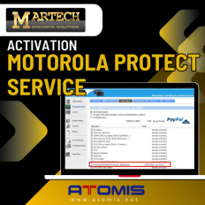 MRTSW19 - Motorola Protect Service MARTECH Activation