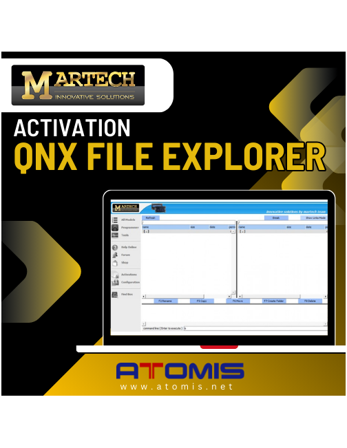 MRTSW20 - QNX File Explorer MARTECH Activation