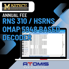 MRTSUB08 - Abonament 1 rok MARTECH RNS 310 / HSRNS – OMAP 5948 Based Decoder