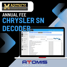 MRTSUB14 - MARTECH Chrysler SN Decoder Annual Fee