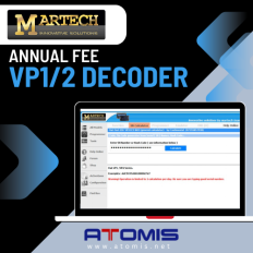 MRTSUB15 - MARTECH VP1/2 Decoder Annual Fee