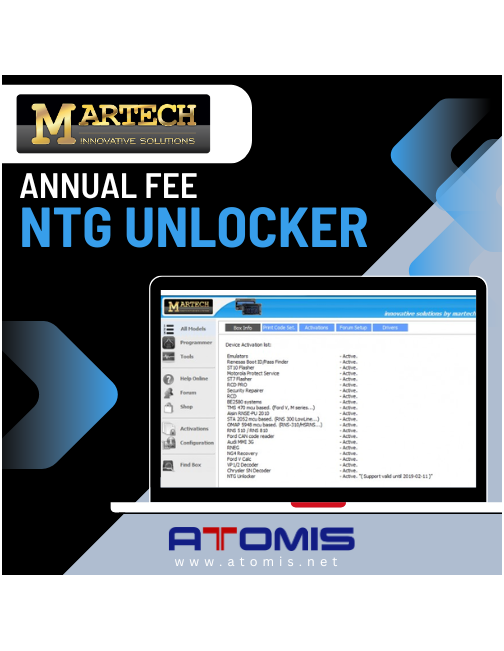 MRTSUB17 - Abonament 1 rok MARTECH NTG Unlocker