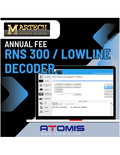 MRTSUB20 - MARTECH RNS 300  Annual Fee