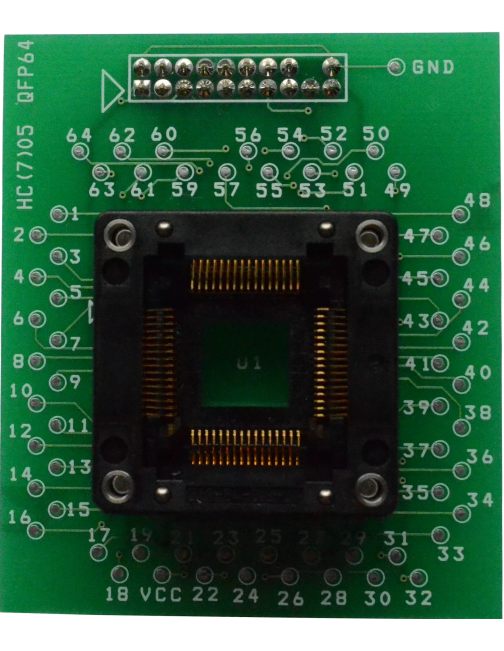 ORG5QFP - Adapter do Orange5 - HC(7)05 QFP ZIF