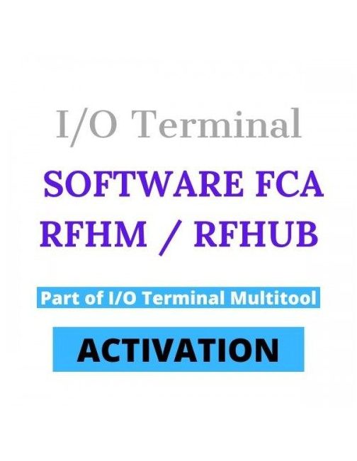 IOONLIC15 - I/O TERMINAL SOFTWARE FCA RFHM / RFHUB