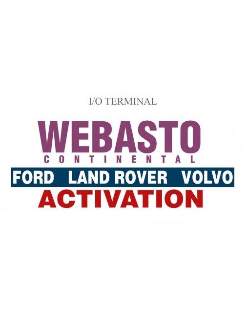 IOONLIC17 -  WEBASTO Continental - Ford Land Rover Volvo - I/O Terminal