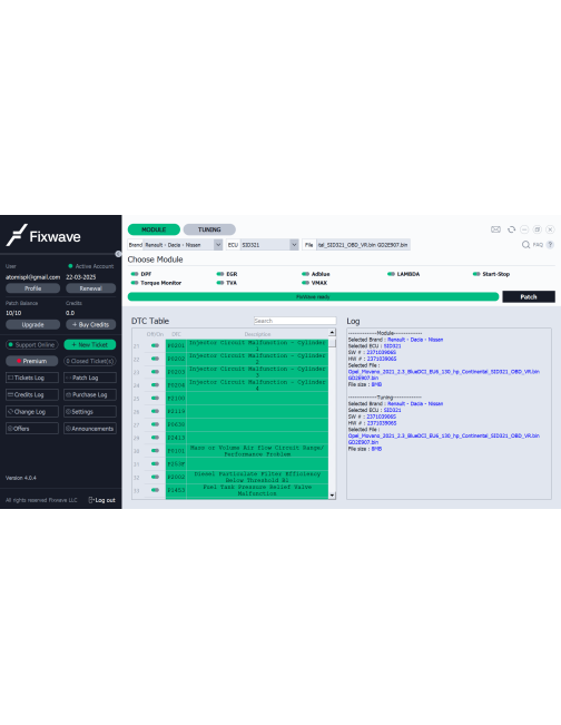 FWV1M - Interfejs Fixwave - monthly licence