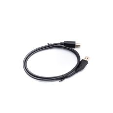 FLX3.9 - Connecting cable: USB 2.0 AM-BM BLK 1m