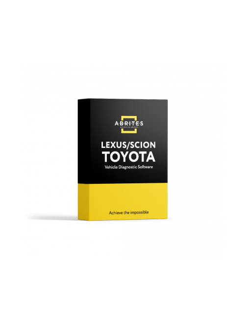 TN00F - Full ABRITES Software Package for Toyota and Lexus vehicles