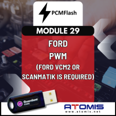 PCMFL29 - PCM Flash License 29 - Ford PWM (Ford VCM2 or Scanmatik is required)