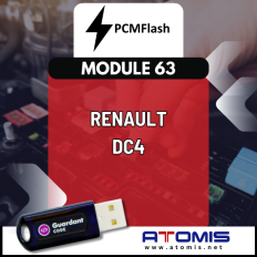 PCMFL63 - PCM Flash License 63 - Renault DC4