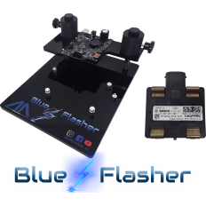 BL.FLSR.F - Blue Flasher Automotive Art