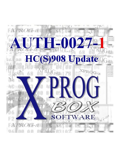 ELDB AUTORYZACJA XPROG AUTH-0027-1 HC(S)908 update