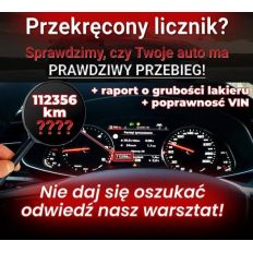 Sprawdzanie auta przed zakupem (przebieg, odczyt błędów, grubość lakieru, poprawność VIN)