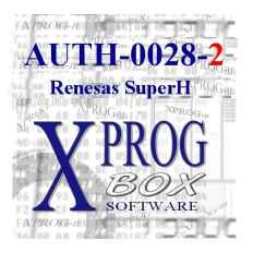 ELDB AUTORYZACJA XPROG AUTH-0028-2 Renesas SuperH