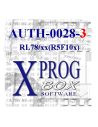 ELDB AUTORYZACJA XPROG AUTH-0028-3 Renesas RL78