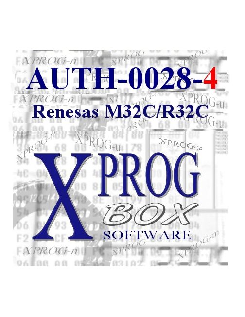 ELDB AUTORYZACJA XPROG AUTH-0028-4 Renesas M32C
