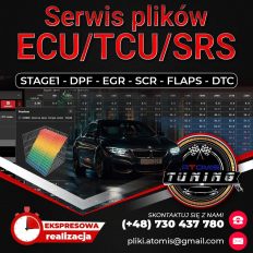 SERWIS PLIKÓW ECU/TCU/SRS