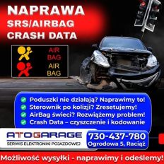 NAPRAWA SRS / AIRBAG / CRASH DATA