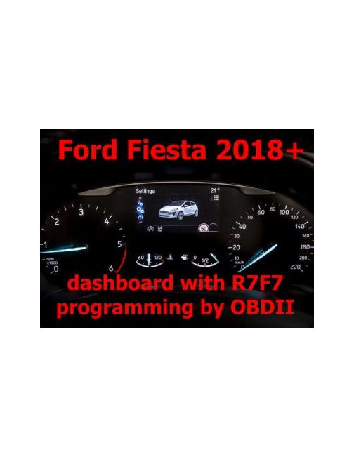 S7.67 - Ford Fiesta MK8, Transit, Edge, EcoSport, Focus 2018+ programowanie liczników przez OBDII