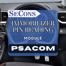 PSACOM-IMMOPIN - moduł odczytu pinów immobilizera