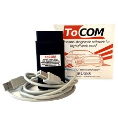 ToCOM - diagnostic software for Toyota, Lexus and Scion vehicles.