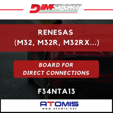 F34NTA13 – RENESAS (M32/M32R/M32Rx) Direct Connection Board