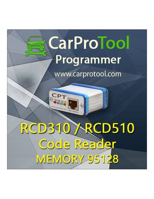 Aktywacja CarProTool - Odczyt kodu RCD 310 / RCD 510